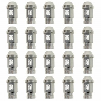 Set Гайки OMP 7075 Антрацитный 20 uds M14 x 1,25