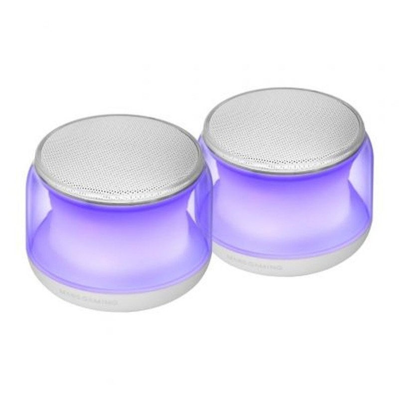 Bluetooth-динамики Mars Gaming MSAURAW Белый 15 W 4 W