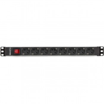 Сетевой фильтр 19" 8 Tomas Schuko с выключателем Salicru 680CA000003 1,5 m