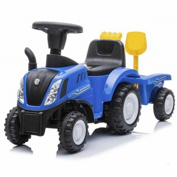 Трактор с педалями New Holland Ride ON Синий 91 x 44 x 29 cm