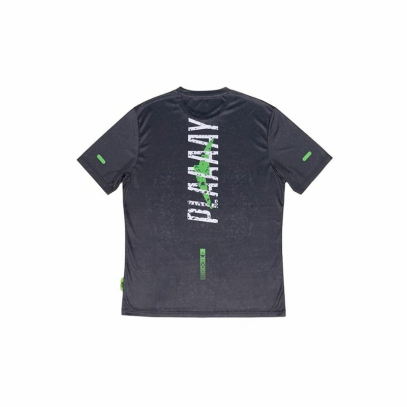 Спортивная футболка с коротким рукавом Lok Sports Play Чёрный паделя