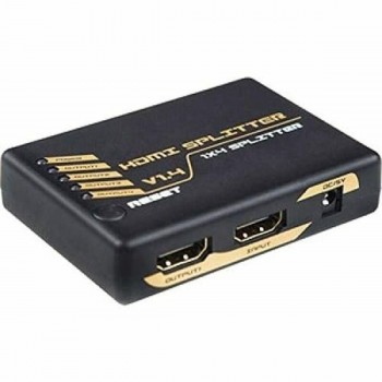 Сплиттер DCU 1x4 HDMI Чёрный