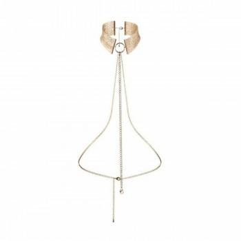 Ошейник Desir Metallique, золотой Bijoux Indiscrets 145