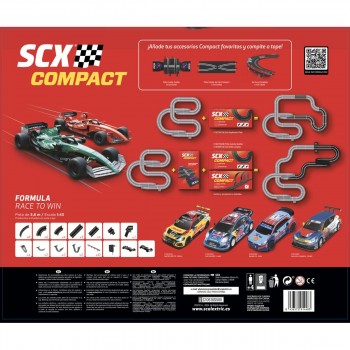 Гоночная трасса Scalextric 114 x 107 cm