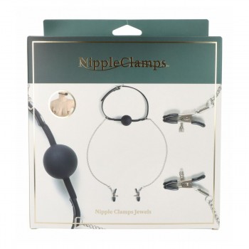 Зажимы для сосков на цепочке Virgite