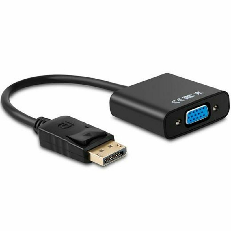 Адаптер для DisplayPort на SVGA Aisens A125-0367 Чёрный 15 cm
