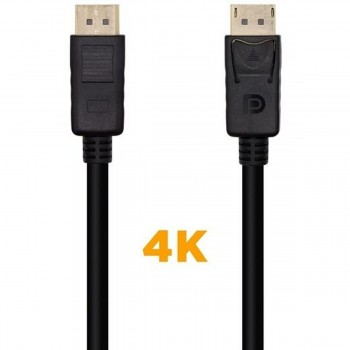 Кабель Displayport Aisens AISENS A124-0387 Чёрный 5 m