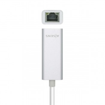 Адаптер USB—Ethernet Aisens A109-0505 15 cm Серебряный