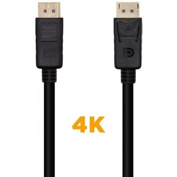 Кабель Displayport Aisens A124-0548 Чёрный 50 cm