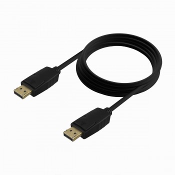 Кабель Displayport Aisens A124-0740 4K Ultra HD Чёрный 2 m