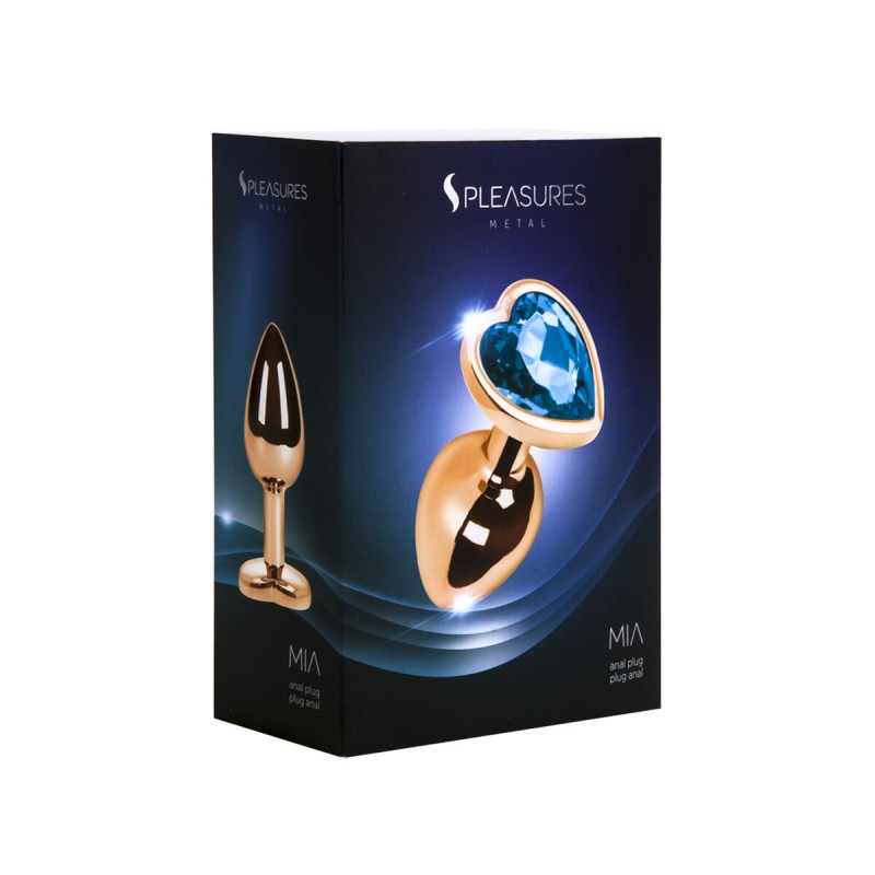 Анальный пробка S Pleasures Синий
