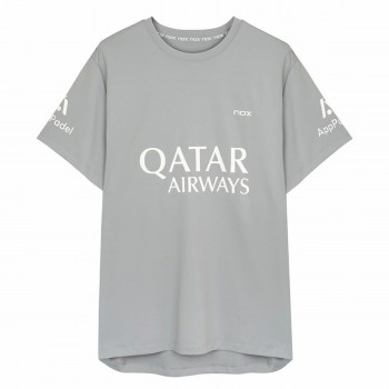 Футболка с коротким рукавом мужская Nox Sponsorts AT10 Серый Светло-серый