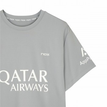 Футболка с коротким рукавом мужская Nox Sponsorts AT10 Серый Светло-серый