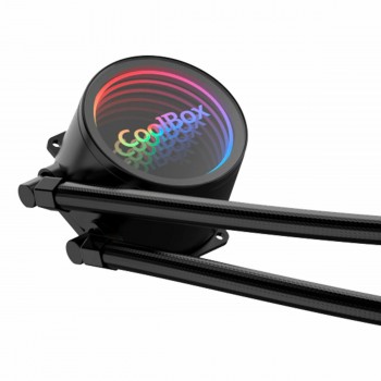 Охлаждающее основание для ноутбука CoolBox COO-KRL120-4-ARB