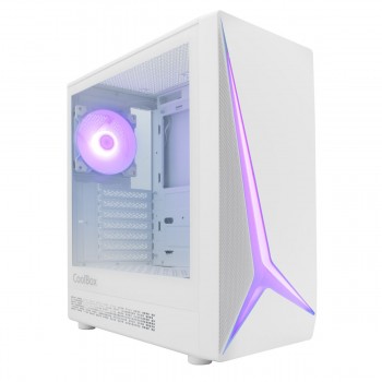 Блок полубашня ATX Galileo CoolBox COO-CHA-GA450W-0 Белый