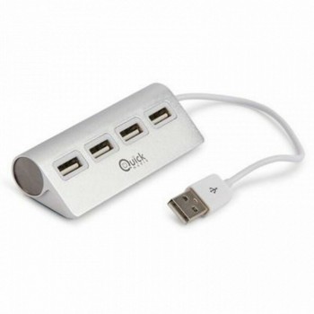 USB-хаб на 4 порта Quick Media 222504 Apple HOT SWAPPABLE