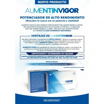 Средство для усиления оргазма MSR LABORATORIOS AUMENTIN VIGOR