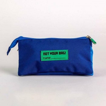 Тройной пенал Sonic Prime Светло Синий Light Blue 2,2 x 1,1 x 22,5 cm