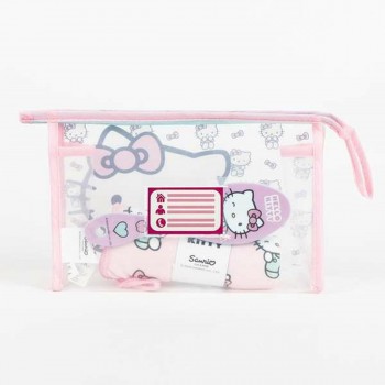 Дорожный несессер Hello Kitty Розовый 23 x 15 x 8 cm