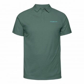 Поло с коротким рукавом мужское Trangoworld Bonete  Синий