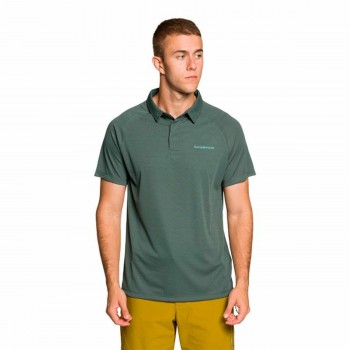 Поло с коротким рукавом мужское Trangoworld Bonete  Синий