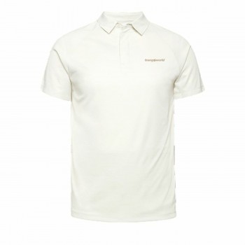 Поло с коротким рукавом мужское Trangoworld Bonete  Белый