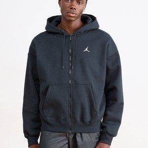 Zip-up sweatshirt - black/sail Zip-up sweatshirt - black/sail