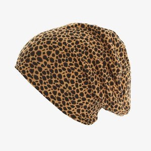 Beanie - cheetha/black Beanie - cheetha/black