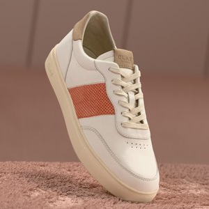 DAVIS UNISEX - Trainers - offwhite/safari/camellia DAVIS UNISEX - Trainers - offwhite/safari/camellia