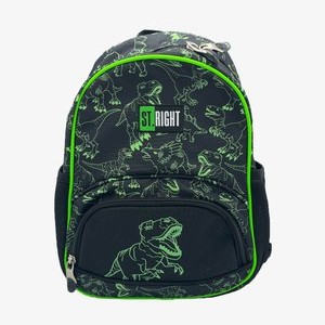 KLEINER ST.RIGHT T-REX - School bag - schwarz KLEINER ST.RIGHT T-REX - School bag - schwarz