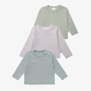 3 PACK - Long sleeved top - mehrfarbig