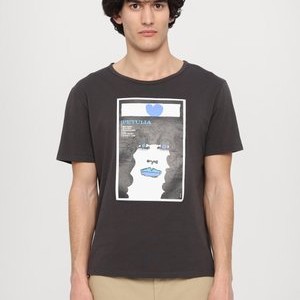 GUAMA - Print T-shirt - anthracite GUAMA - Print T-shirt - anthracite
