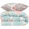 Комплект чехлов для одеяла бирюзовый 200 кровать 3 Предметы