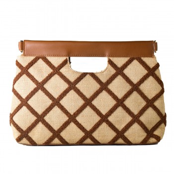 Сумка женская Laura Ashley VALETTA-QUILTED-TAN Коричневый 30 x 20 x 9 cm