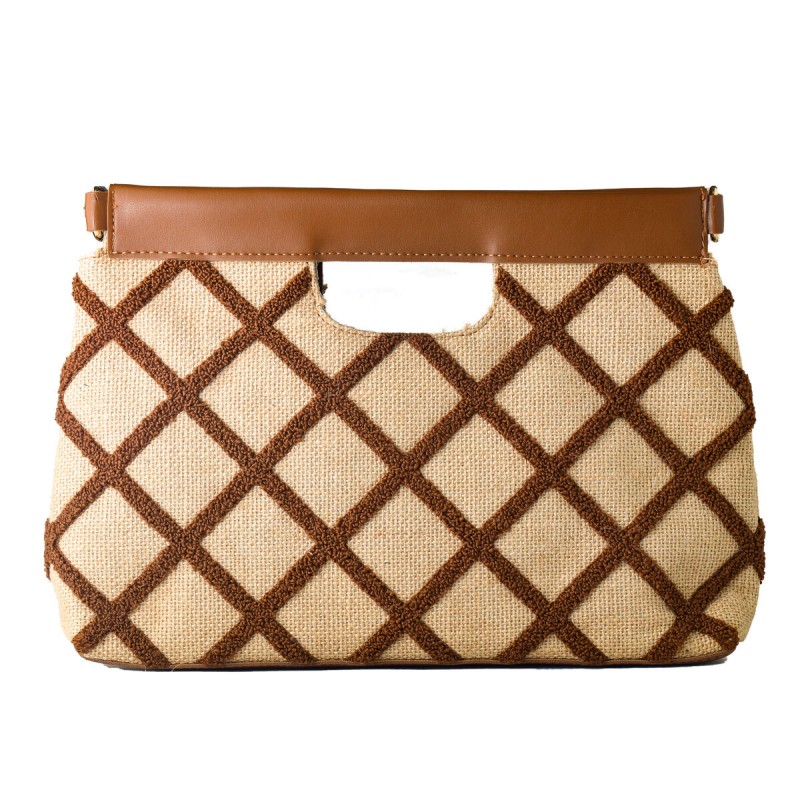 Сумка женская Laura Ashley VALETTA-QUILTED-TAN Коричневый 30 x 20 x 9 cm