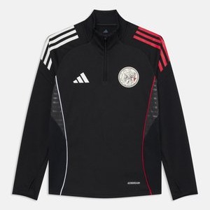 AJAX AMSTERDAM COMPETITION TRAINING UNISEX - Football shirt - black/white/bold red AJAX AMSTERDAM COMPETITION TRAINING UNISEX - Football shirt - black/white/bold red