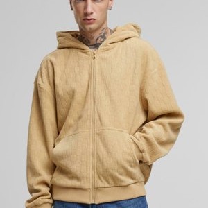 Zip-up sweatshirt - unionbeige Zip-up sweatshirt - unionbeige