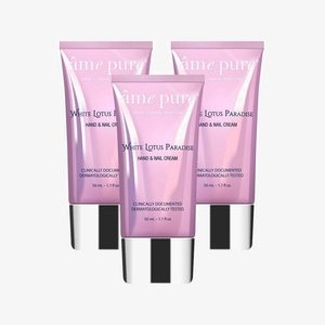 WHITE LOTUS PARADISE HANDCREME- HANDPFLEGE FÜR TROCKENE HÄNDE 3 STK. - Hand cream WHITE LOTUS PARADISE HANDCREME- HANDPFLEGE FÜR TROCKENE HÄNDE 3 STK. - Hand cream