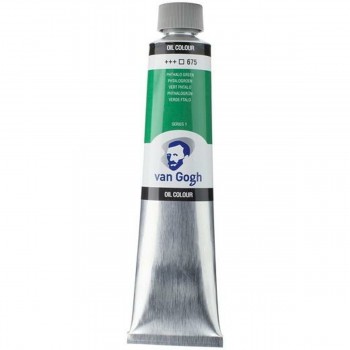 Картина маслом Talens Van Gogh 675 Зеленый 200 ml