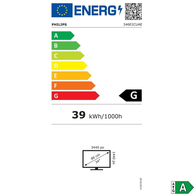 Монитор Philips 346E2CUAE/00 34" LCD Wide Quad HD+