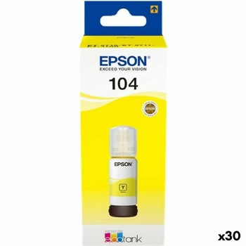 Заправка чернил Epson 104 Жёлтый