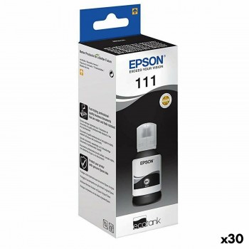 Чернила для зарядки картриджей Epson Nº111 Чёрный (30 штук)