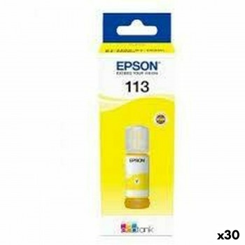 Заправка чернил Epson ET-5850, ET-5800, ET-16650, ET-16600, ET-5880, ET-5170 - Nº 113 Жёлтый