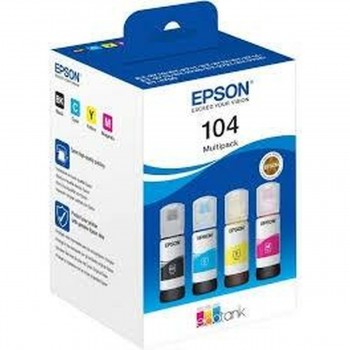 Заправка чернил Epson Nº 104 Жёлтый