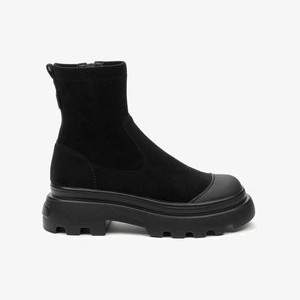 Platform ankle boots - black Platform ankle boots - black