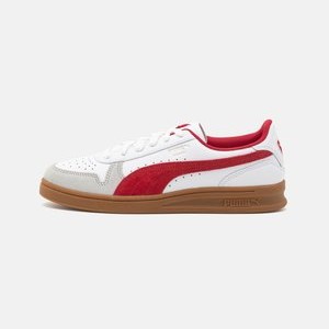 INDOOR UNISEX - Trainers - white/dark crimson INDOOR UNISEX - Trainers - white/dark crimson