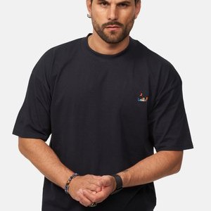 ONE REDOX T-SHIRT OVERSIZE - Print T-shirt - navy ONE REDOX T-SHIRT OVERSIZE - Print T-shirt - navy