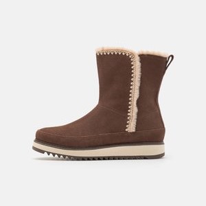 BERGEN - Platform ankle boots - dark brown BERGEN - Platform ankle boots - dark brown