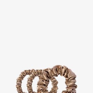 PURE SILK BACK TO BASICS ASSORTED SCRUNCHIES - Skincare tool - light brown PURE SILK BACK TO BASICS ASSORTED SCRUNCHIES - Skincare tool - light brown