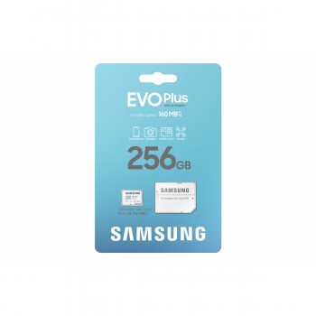 Карта памяти микро-SD с адаптером Samsung EVO Plus 2023 256 GB